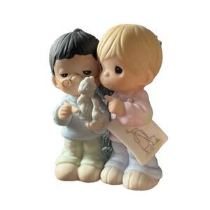 Precious Moments 456268 "How Can Two Work Together Except They Agree" Signed